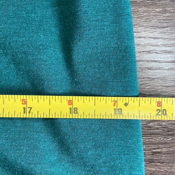 Womens MP | C Green Front Slit Short Sleeve Pocket Tee Medium Dress - Picture 5 of 8